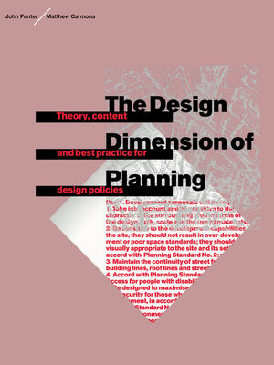 cover image of The Design Dimension of Planning